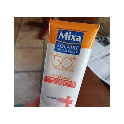 Mixa - Lait Solaire SPF50+ - Peaux Allergiques au Soleil Enfant - Adulte