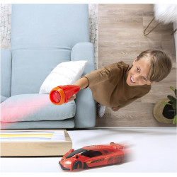 VOITURE TELECOMMANDEE AIR HOGS LASER  VOITURE QUI ROULE SUR LES MURS