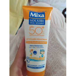 Mixa - Lait Solaire Pédiatrique SPF50+ - Peaux Fragiles Enfants - Hypoallergénique.