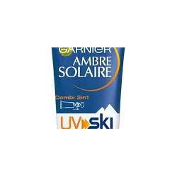 Crème + Stick Lèvres protecteurs Garnier Ambre Solaire UV SKI 50+
