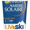 Crème + Stick Lèvres protecteurs Garnier Ambre Solaire UV SKI 50+