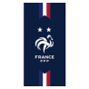 Drap de plage imprimé 100% coton - Equipe de France de football - 2 Etoiles.