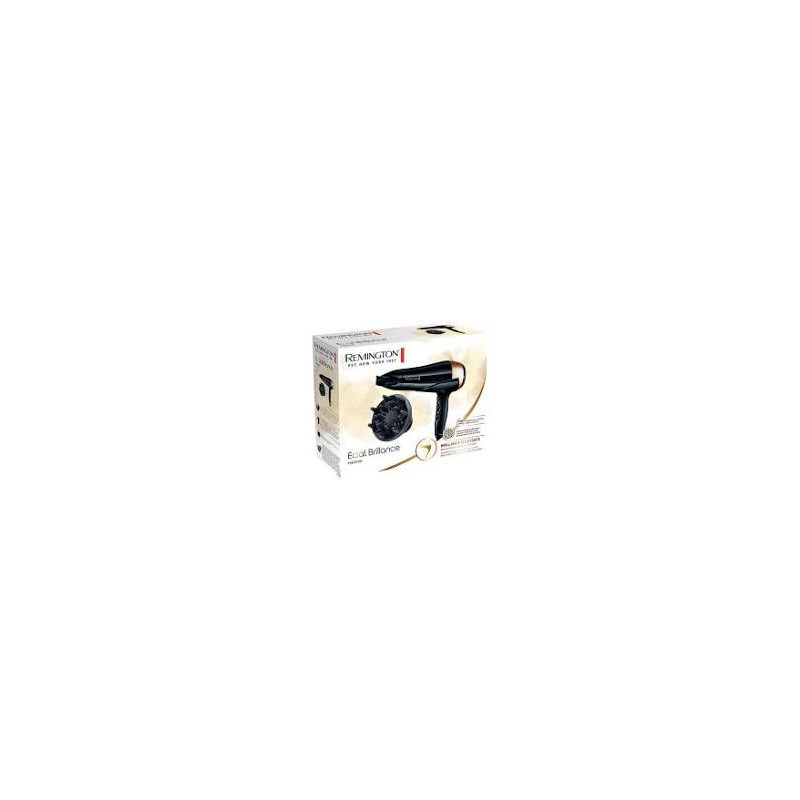 Remington D6098 - Sèche-cheveux ionique - 2200 W Noir &  Bronze