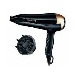Remington D6098 - Sèche-cheveux ionique - 2200 W Noir &  Bronze