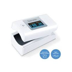 Beurer - PO 35 - Oxymètre de pouls -  mesure de la saturation en oxygène et de la fréquence cardiaque.