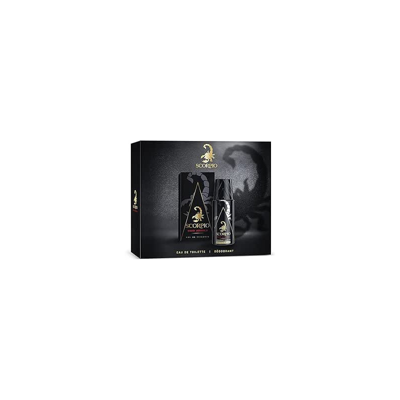 SCORPIO Scorpio noir absolu coffret eau de toilette +déodorant