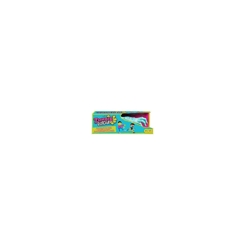 Mattel Games -  Zombie Gotcha -  Jeu de société et de Cartes avec Main de Zombie - Pour Enfants de 5 Ans et Plus.