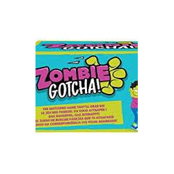 Mattel Games -  Zombie Gotcha -  Jeu de société et de Cartes avec Main de Zombie - Pour Enfants de 5 Ans et Plus.