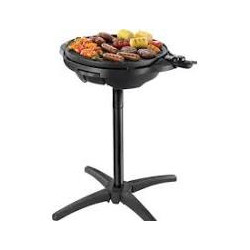 George Foreman -  Barbecue 2 en 1 électrique ou Grill sur pied ou de table (utilisation intérieure & extérieur)