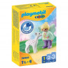 PLAYMOBIL 1 2 3 FÉE AVEC FAON - 70402