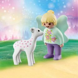 PLAYMOBIL 1 2 3 FÉE AVEC FAON - 70402