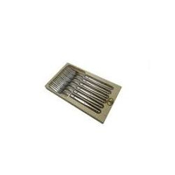 Coffret de 6 Fourchettes - inox - jean dubost Laguiole - fabriqué en France.