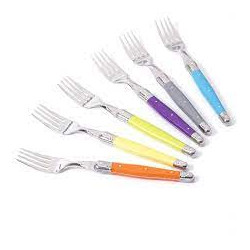 Coffret de 6 fourchettes de table - jean Dubost laguiole - fabriqué en France.
