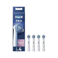 Oral-B -  Pro Sensitive Clean - Brossettes pour Brosse à dents électriques - Pack De 4 Unité.s