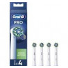 Oral-B Pro - Cross Action - Brossettes pour Brosse à dents électriques -  Pack De 4 Unités - Blanc.