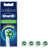 Oral-B Pro - Cross Action - Brossettes pour Brosse à dents électriques -  Pack De 4 Unités - Blanc.