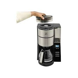 Melitta AROMAFRESH moudre et infuser  Cafetière à filtre avec carafe en verre Noir.
