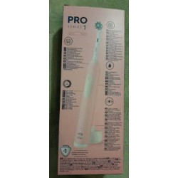 Oral-B Pro 1 - Brosse à Dents Électrique -  Rose - 1 Brossette.