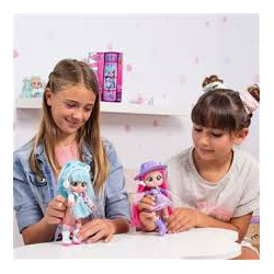 BFF BY CRY BABIES Kristal | Poupée Fashion à Collectionner avec Cheveux Longs -Vêtements en tissu et 9 Accessoires.