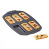 Tefal Moule gâteau 6 financiers - Revêtement antiadhésif - Aluminium recyclé et recyclable.