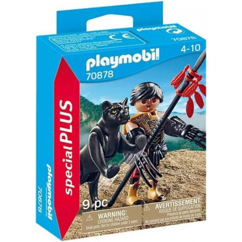 playmobil special PLUS - 70878 - Combattant avec panthère.