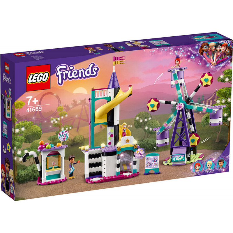 Lego Friends 41689 La Grande Roue et le Toboggan Magique