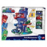 Dickie - PJ Masks - Garage Quartier Général Pyjamasques & 4 Véhicules.