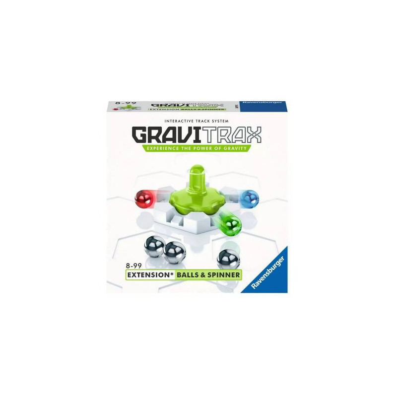 Jeu de construction Ravensburger GraviTrax Bloc d'action Balls & Spinner