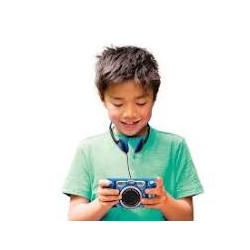 VTech - KidiZoom Duo DX Bleu - Appareil Photo Numérique Enfant 10 en 1.