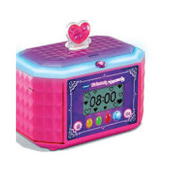 VTech - KidiSecrets - Ma Boîte à Bijoux Rose - Coffre-Fort Secret 8 en 1 avec Code
