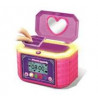 VTech - KidiSecrets - Ma Boîte à Bijoux Rose - Coffre-Fort Secret 8 en 1 avec Code