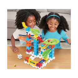 VTech - Marble Rush - Circuit à Billes Beginner Set S200 - Jeu de Construction -  47 Pièces - 5 Billes.