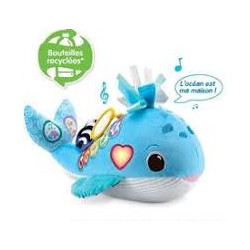 VTech - Océane - Ma Baleine Musicale - Peluche Bébé Interactive.