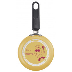 Poêle à crêpe - Tefal Chefclub 12 cm - Noir et Jaune
