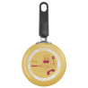 Poêle à crêpe - Tefal Chefclub 12 cm - Noir et Jaune