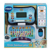 VTech - Ordi Genius Pro Noir - Ordinateur Portable Enfant avec Écran Rétroéclairé - Souris - 20 Jeux Évolutifs.