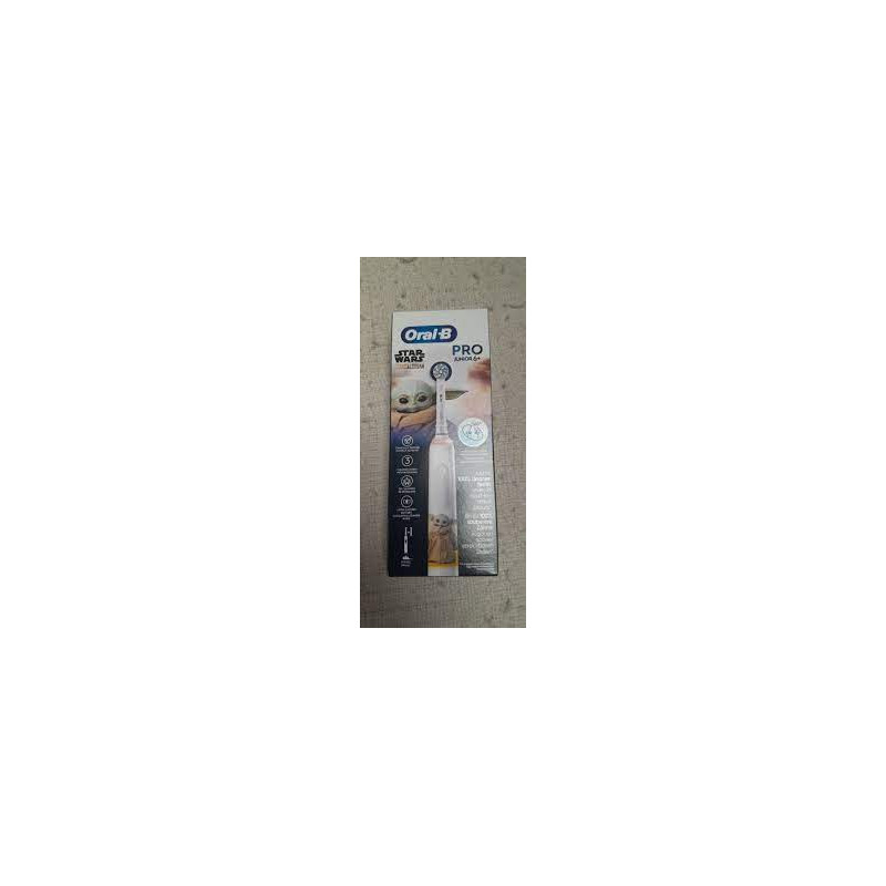 Oral-B Pro Junior Brosse à Dents Électrique Enfant - Star Wars - 2 Brossettes Brossage Doux.