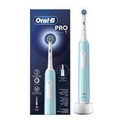 Oral-B Pro Series 1 Brosse à Dents Électrique - Bleu - 1 Brossette Nettoyage 3D - Minuteur - Rechargeable.