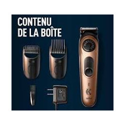 Tondeuse A Barbe Electrique Homme King C. Gillette PRO Avec Molette De Précision Pour 40 Réglages de Longueur.