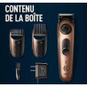Tondeuse A Barbe Electrique Homme King C. Gillette PRO Avec Molette De Précision Pour 40 Réglages de Longueur.