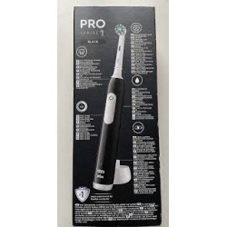 Oral-B Pro Series 1 Brosse à Dents Électrique - Noir - 1 Brossette Nettoyage 3D - Élimine la Plaque Dentaire.
