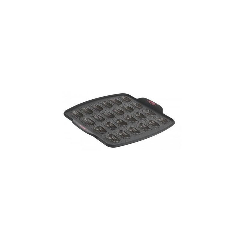 Tefal Crispybake Mini madeleines - Moule à madeleines - cavité 24 - platine