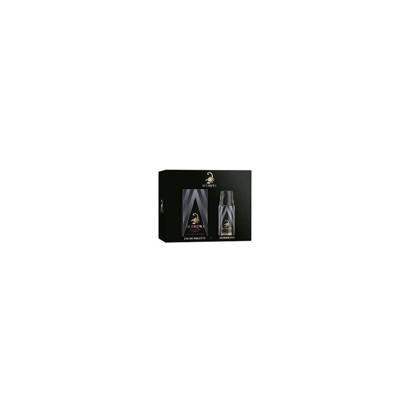 SCORPIO Vertigo- Coffret 2 produits - Eau de toilette flacon 75ml et Déodorant atomiseur 150ml.