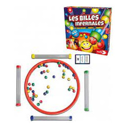 Simba - Les Billes Infernales - Jeu de Société - 2 à 4 joueurs - 3 Niveaux de Difficultés.