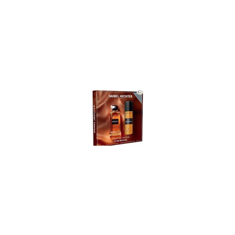Daniel Hechter - Ecrin Collection Couture Cuir Sensuel - Eau de Toilette 100 ml - Déodorant 150 ml