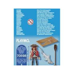 Playmobil Plus - 70598 - Pirate avec bébé Requin - Les Pirates.