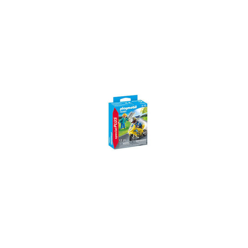 Playmobil Special Plus - 70380 - Enfants et Moto.