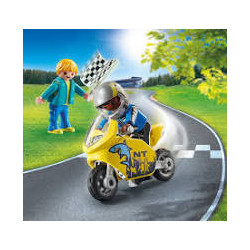 Playmobil Special Plus - 70380 - Enfants et Moto.