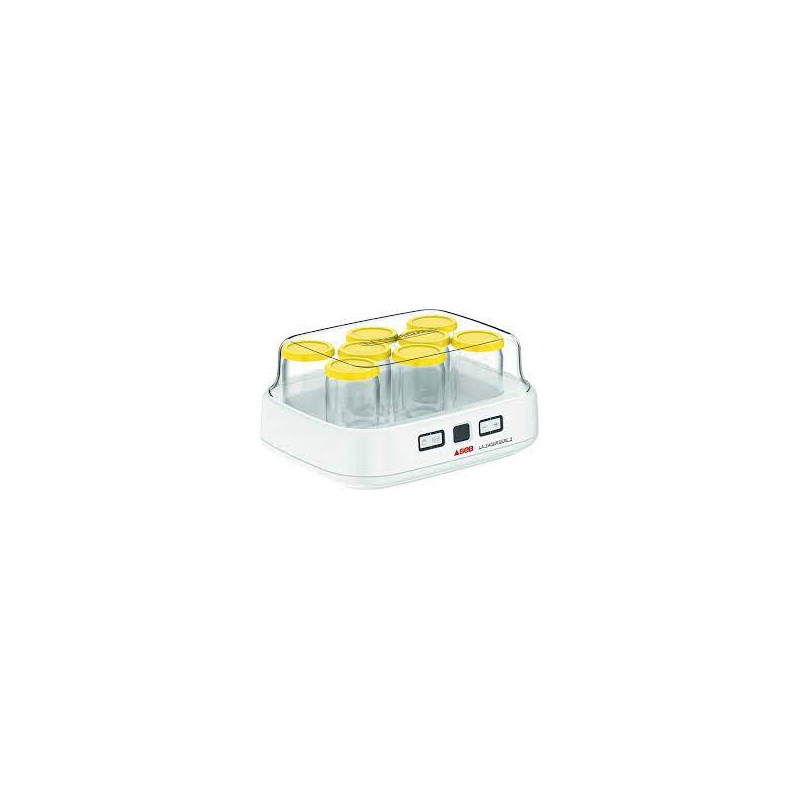 SEB -  La Yaourtiere 2 Avec écran LCD -  2 Programmes automatique Yaourt 8 pots Fromage Blanc Frais 1 L.