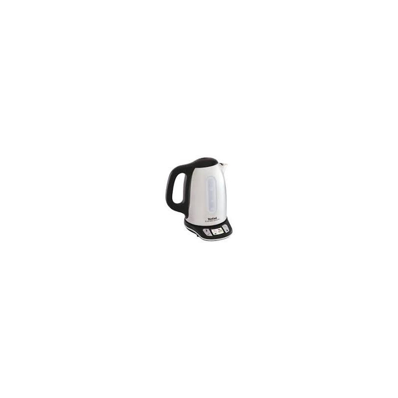 Tefal Bouilloire électrique sans fil inox - 1.7 L - 2400 W -  7 températures réglables de 60 à 100 degrés.
